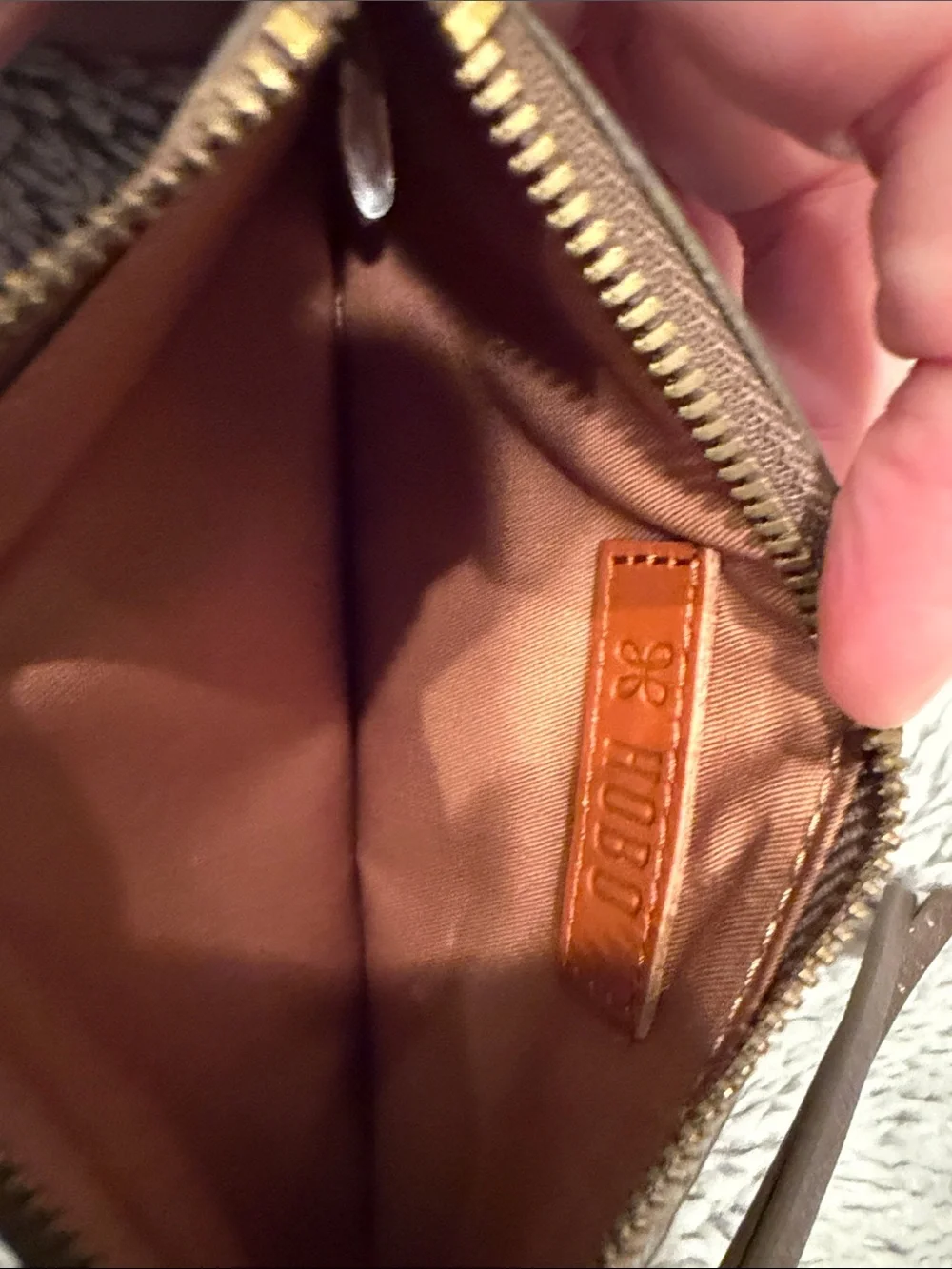 HOBO Card Pouch with Zipper